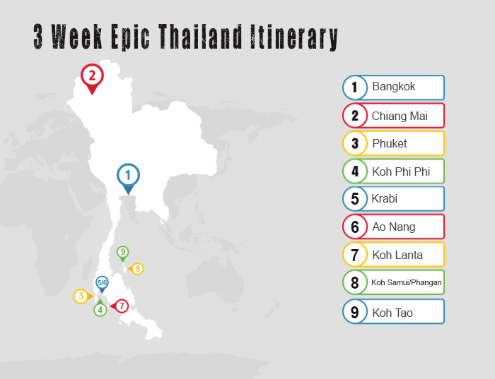 The Best 3 Week Thailand Travel Plans For Backpackers Laptop Warriors The Best 3 Week Thailand Travel Plans For Backpackers Laptop Warriors