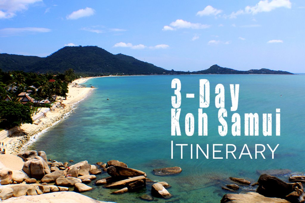 koh samui travel itinerary