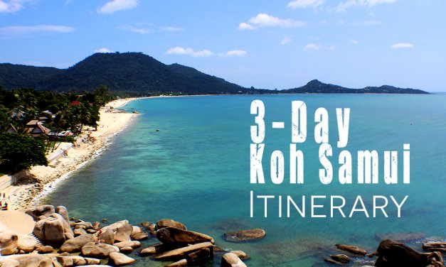 3 Day Itinerary & Travel plans for what to do in Koh Samui