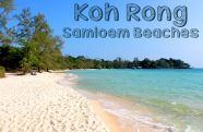 Koh Rong Samloem Beaches by Drone